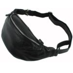 Rinonera Piel Negra Hombre 2