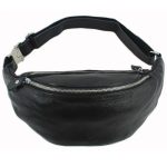 Rinonera Piel Negra Hombre 3